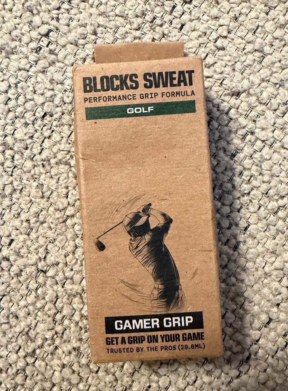 Gamer Grip Blocks Sweat Performance Formula for Golf Anti-Slip Hand Cream